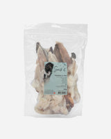 Snack'it torkade kaninöron med päls, 100 g