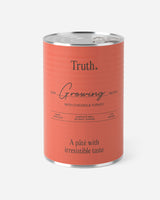 Truth Growing Våtfoder - för valpar - Kyckling & Kalkon (6x400g)