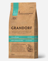 Grandorf Adult 4 Meat - Lamm Kalkon Anka och Vildsvin - 10kg