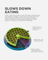 Lickin Layer - Aktivitetsspel - Slow feeder