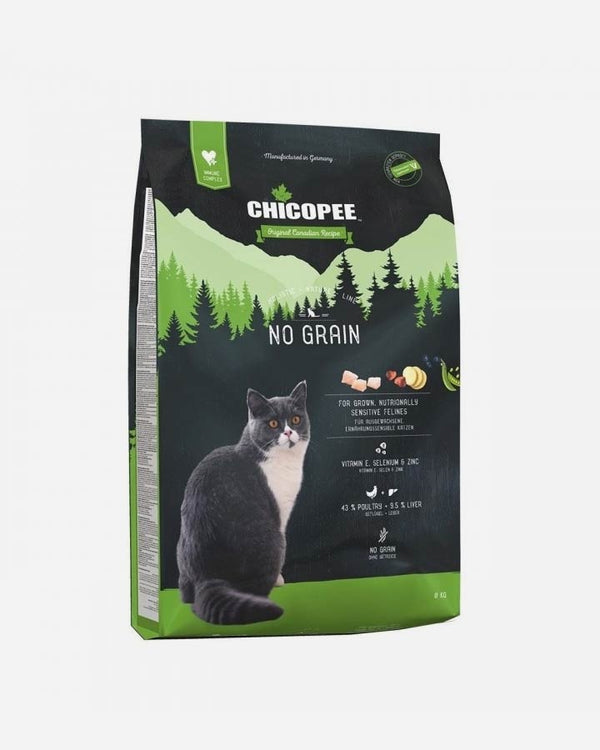 Chicopee Holistic No Grain 8 kg kattmat utan spannmål