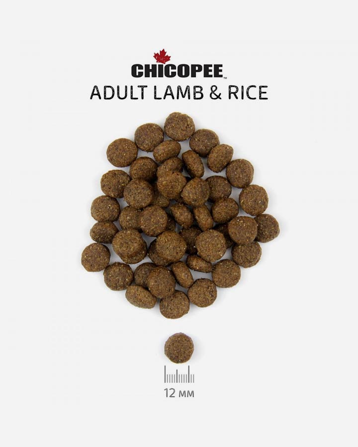 Chicopee Classic Nature Line Adult - Lamm & Ris - 15 kg