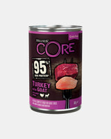 CORE 95% Kalkon & Get med sötpotatis våtfoder för vuxna hundar