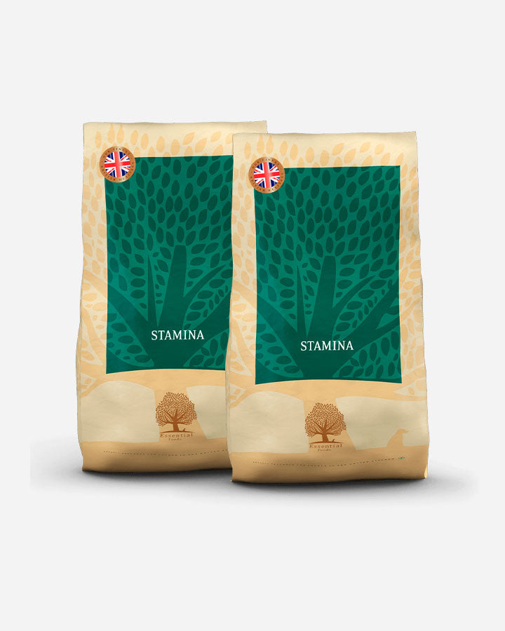 Essential Our finest - Stamina - 2x10 kg - Aktiva hundar - Kyckling - Anka - Lax