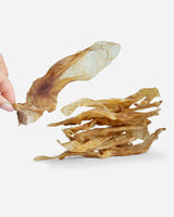 Torkade kaninöron utan päls från Snack'it