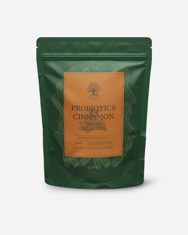 Teeth Delights – Probiotika & Kanel (250 g)