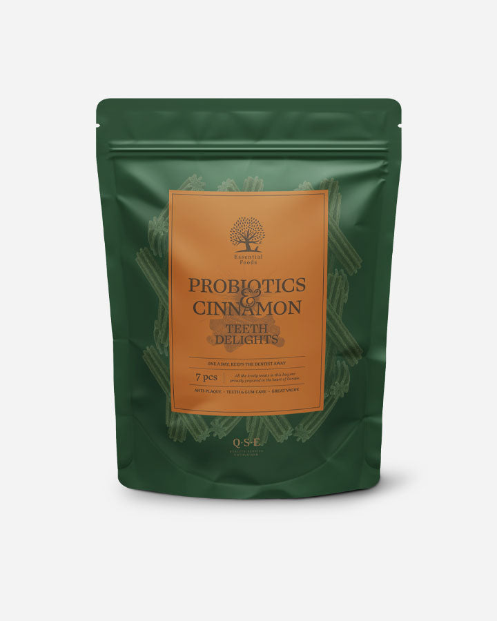 Teeth Delights – Probiotika & Kanel (250 g)
