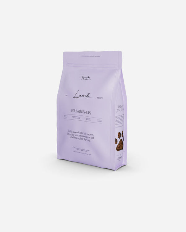 Truth Lamb – Vuxenfoder med Lamm - 2.5 kg