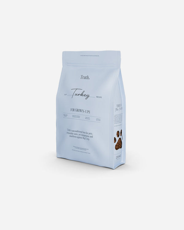 Truth Turkey – Vuxenfoder med Kalkon - 2.5 kg