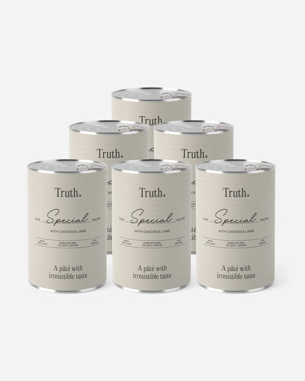 Truth Special - Våtfoder För Seniorhundar - Kylling & Lam (6x400g)