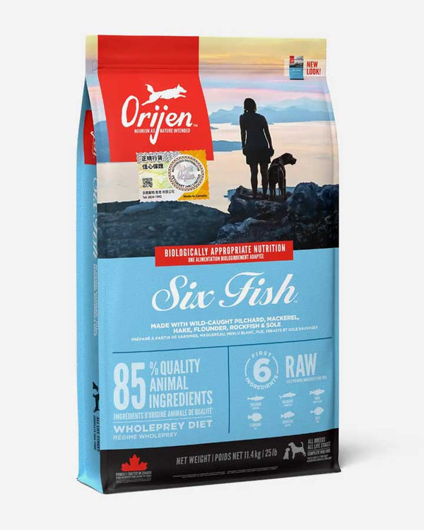 Orijen Six Fish hundmat - 11.4kg