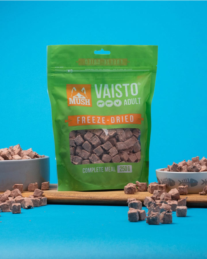 MUSH Vaisto - 250g Frystorkat Hundmat 