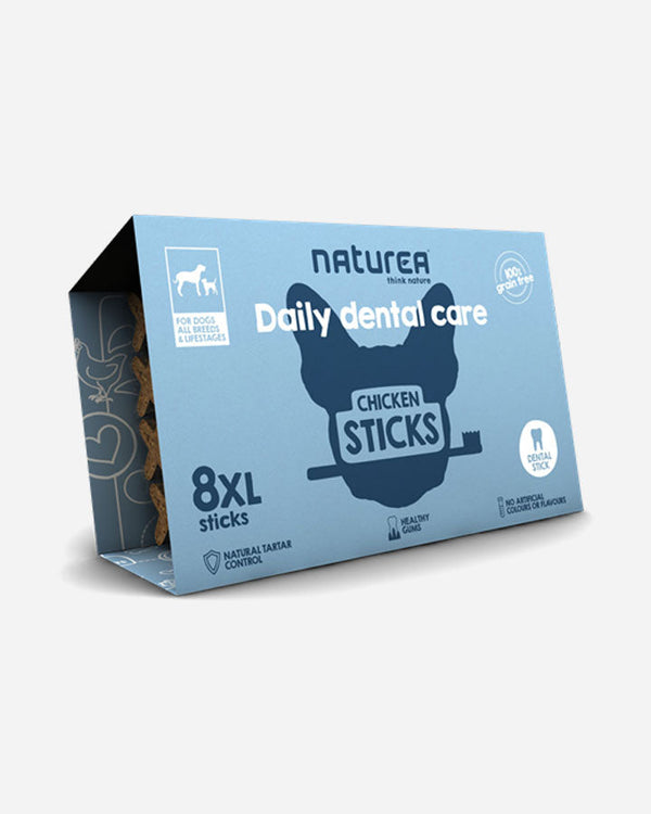 Naturea Daily Dental Care Chicken Stick 8 st XL