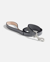Hundesnor i læder (Mørkegrå) - Torino - 120 cm - Petlux