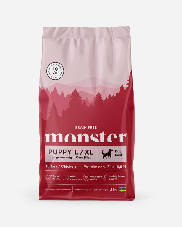 Monster Grain Free Puppy L/XL 12 kg