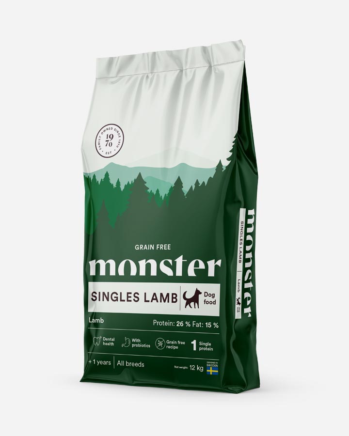 Monster Single Lamm 12 kg hundmat