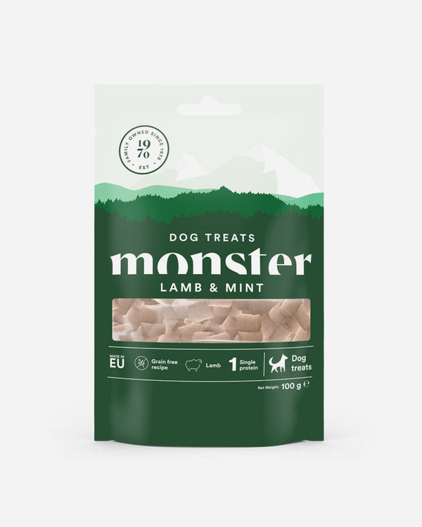 Monster Dog Treats Lamb & Mint 100 g