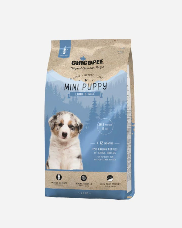 Chicopee Mini Puppy valpmat för små hundar