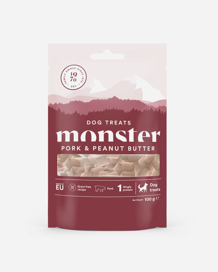 Monster Treats Pork & Peanut - 100 g