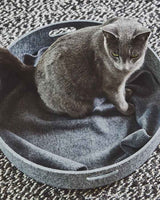 Hundfilt i fleece - Unica (Graphite)